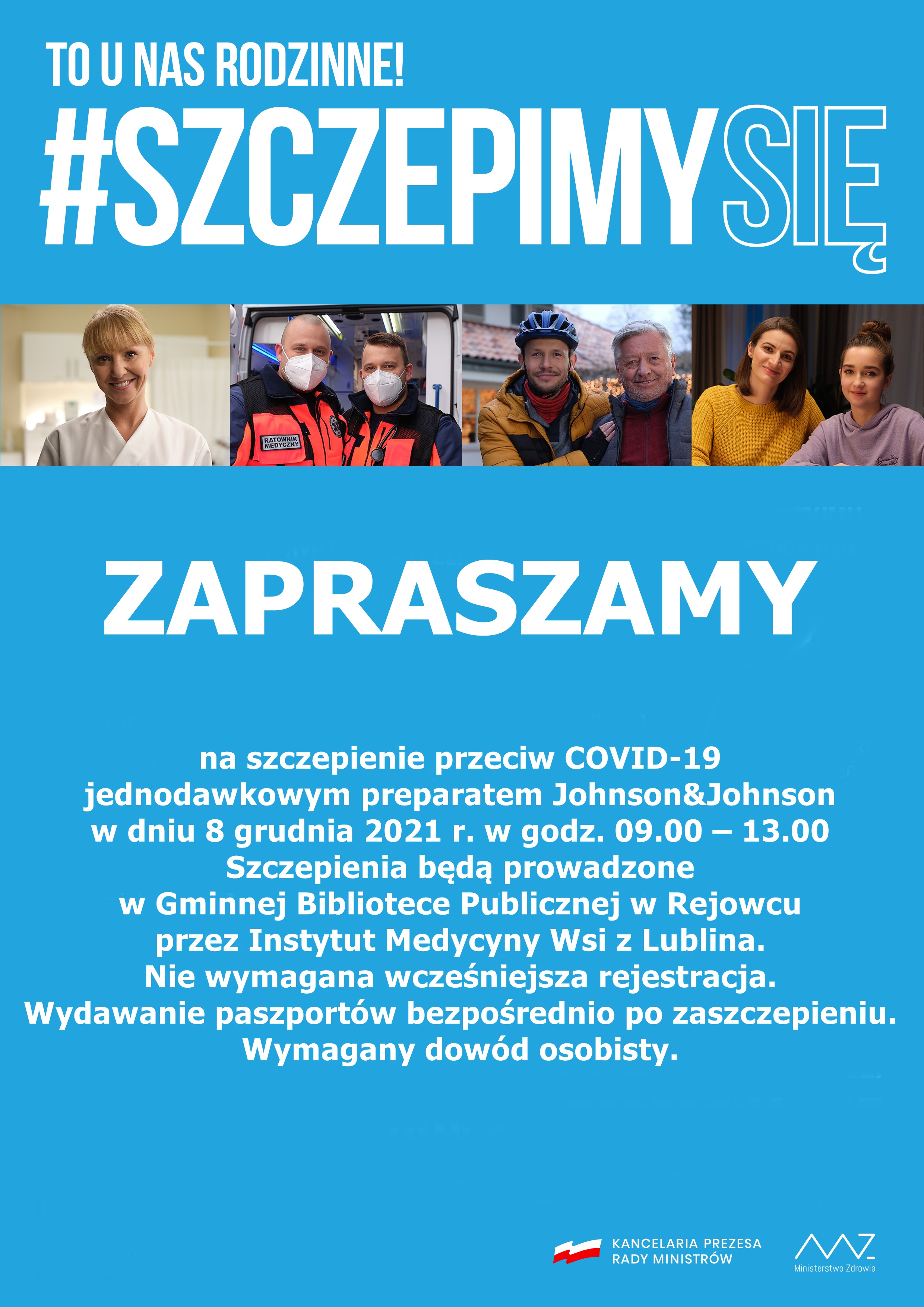 Plakat SzczepimySię8gru2021